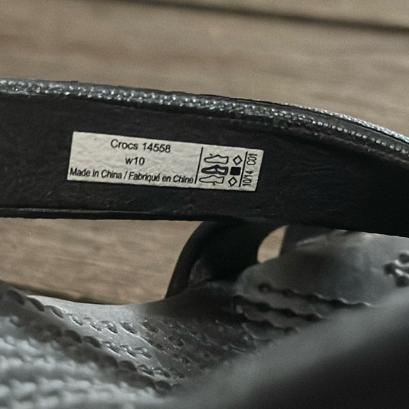 Crocs Cyprus IV Heels Black - Picture 10 of 11